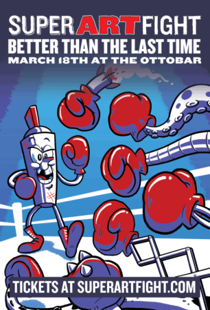 Super Art Fight at the Ottobar
